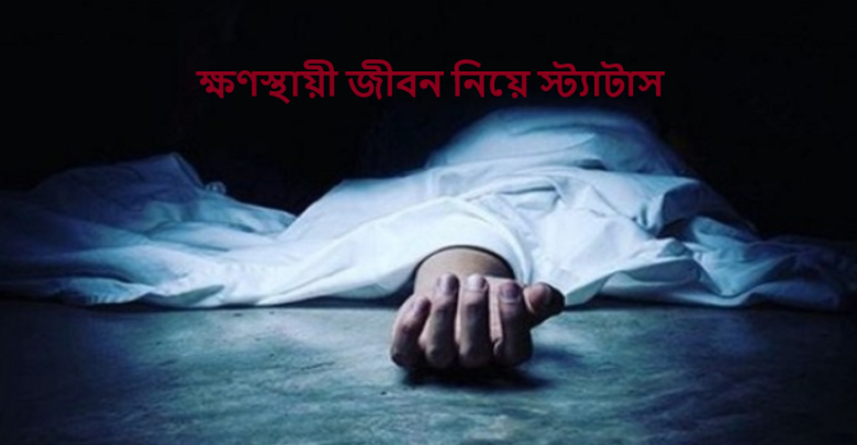 ক্ষণস্থায়ী জীবন নিয়ে স্ট্যাটাস