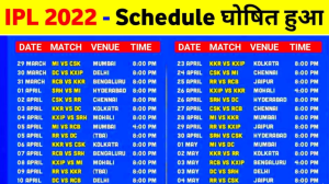 IPL Match Schedule
